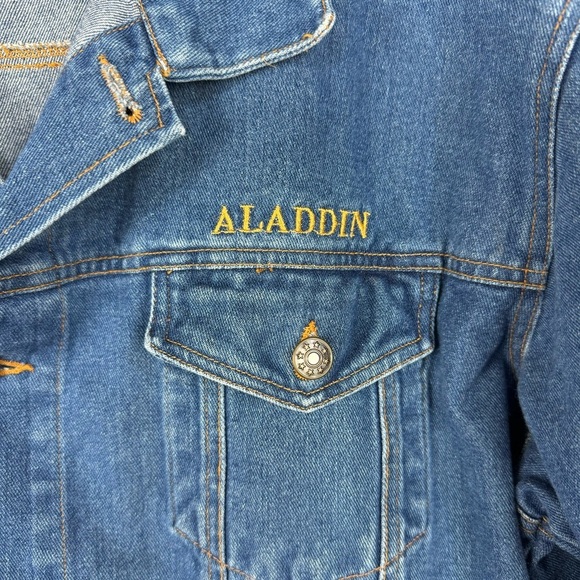 Aladdin Las Vegas Embroidered Denim Jean Jacket - Picture 3 of 5